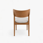 Naomi Polyester Dining Chair | Honey