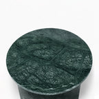 Clark Marble Side Table | Forest Green
