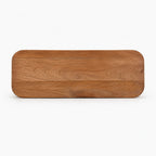 Sisal Mango Wood Console Table | Honey