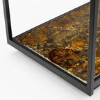 Luna Iron Console Table | Gold