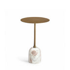 Cleo Marble Side Table | Set of 3 | Gold