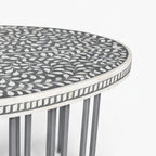 Maren Bone Inlay Coffee Table | Grey