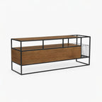 Martina Mango Wood Media Unit | Honey