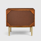 River Mango Wood Bedside Table | Honey