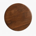 Bradley Mango Wood Side Table | Brown