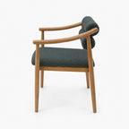 Linden Acacia Wood Dining Chair | Green