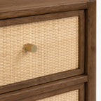 Bowen Mango Wood Bedside Table | Brown