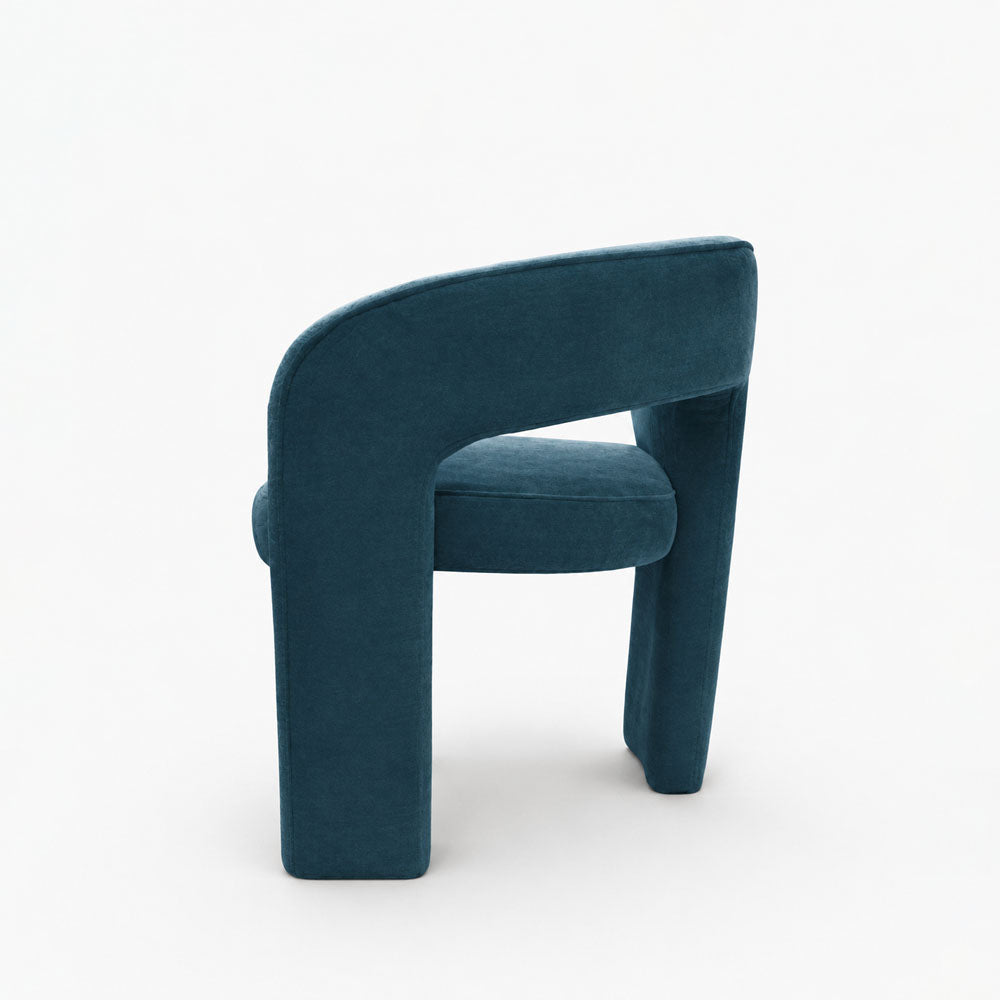 Hemlock Polyester Dining Chair | Green