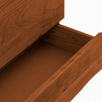 Cedar Acacia Wood Drawer Chest | Honey