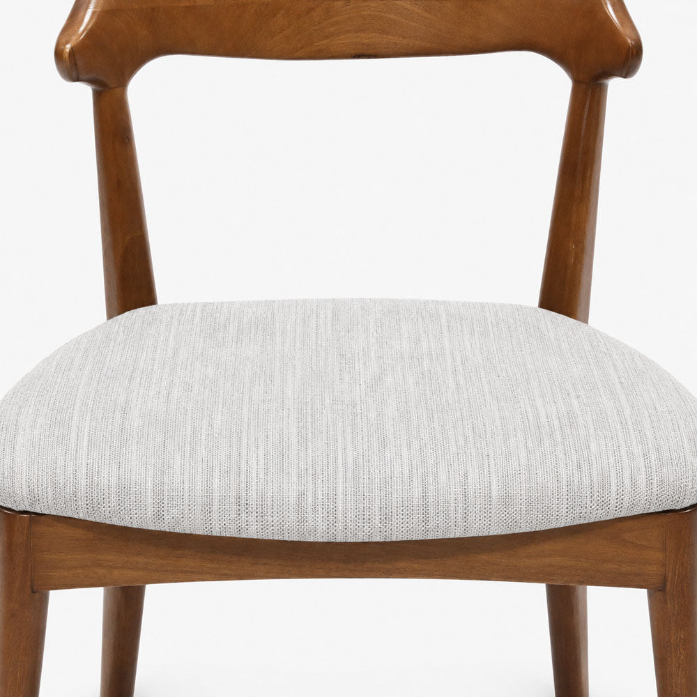 Grove Polyester Dining Chair | Gray