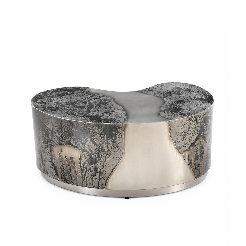 Marina Iron Coffee Table | Silver