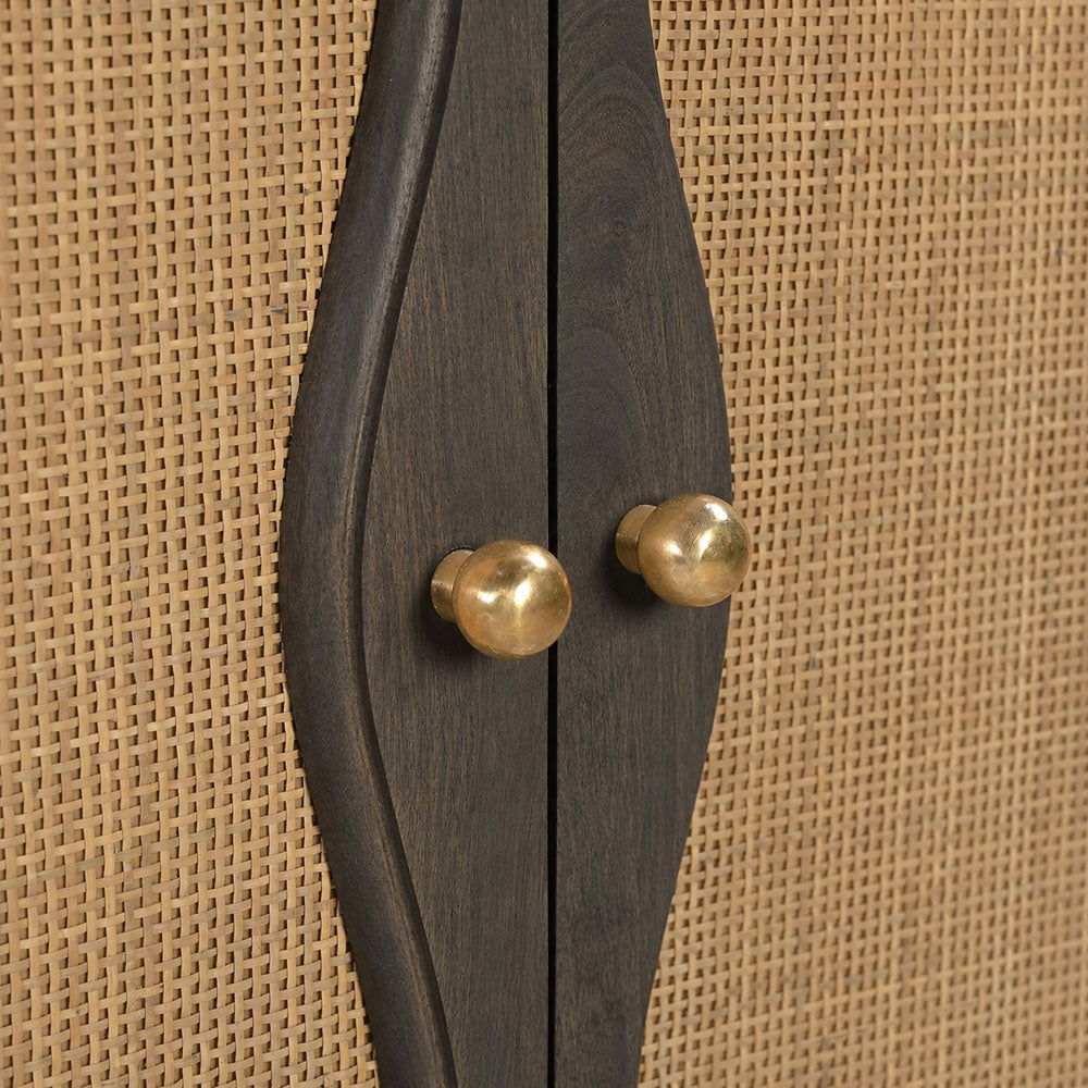 Marco Mango Wood Cabinet | Walnut