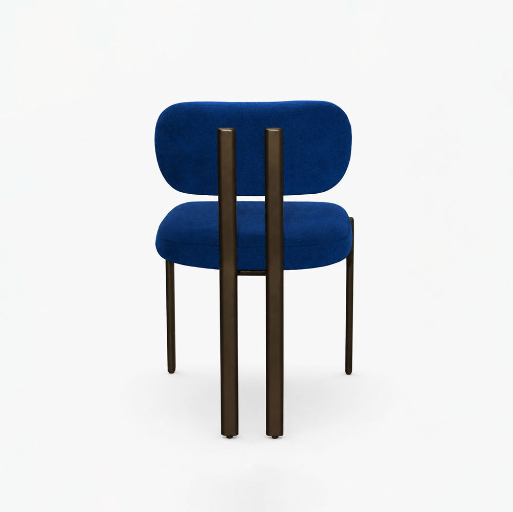 Fairmont Polyester Dining Chair | Blue