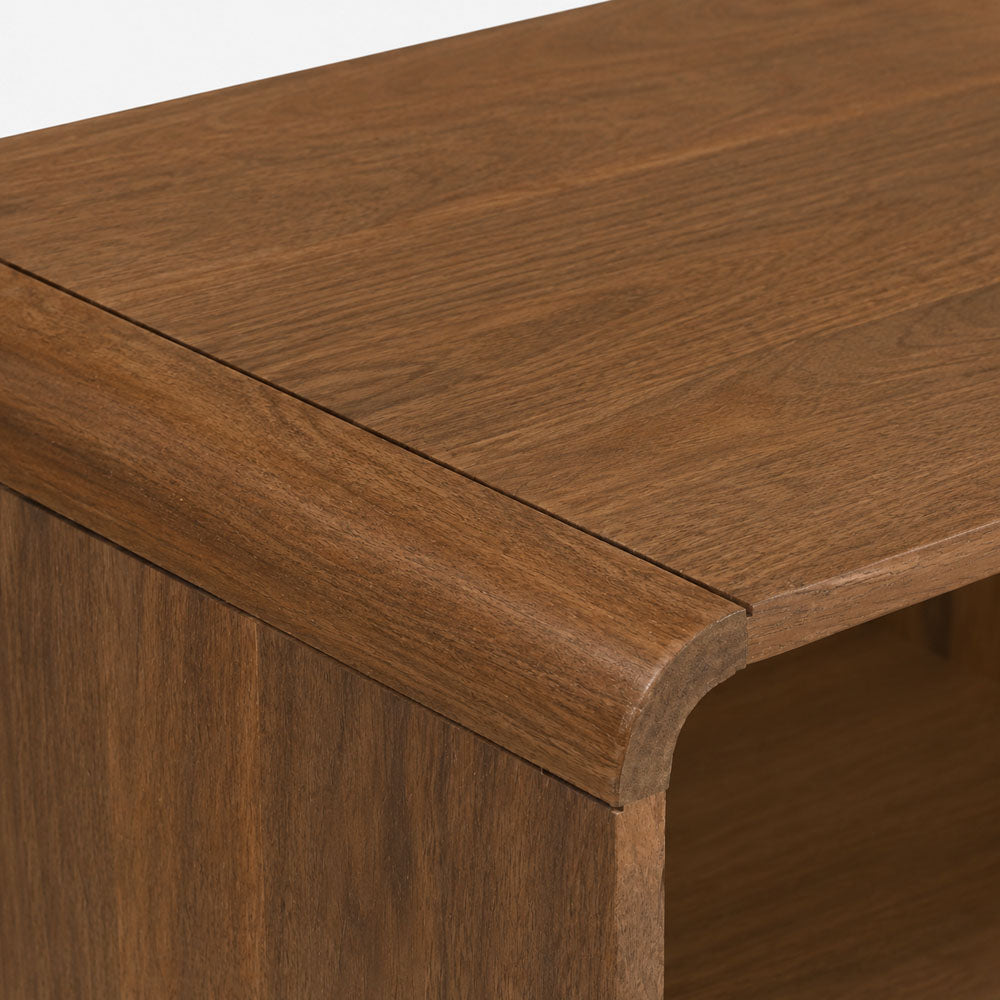 Lux Mango Wood Bedside Table | Brown