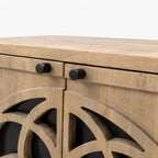 Serenity Mango Wood Bedside Table | Natural