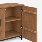 Stellan Mango Wood Cabinet | Natural