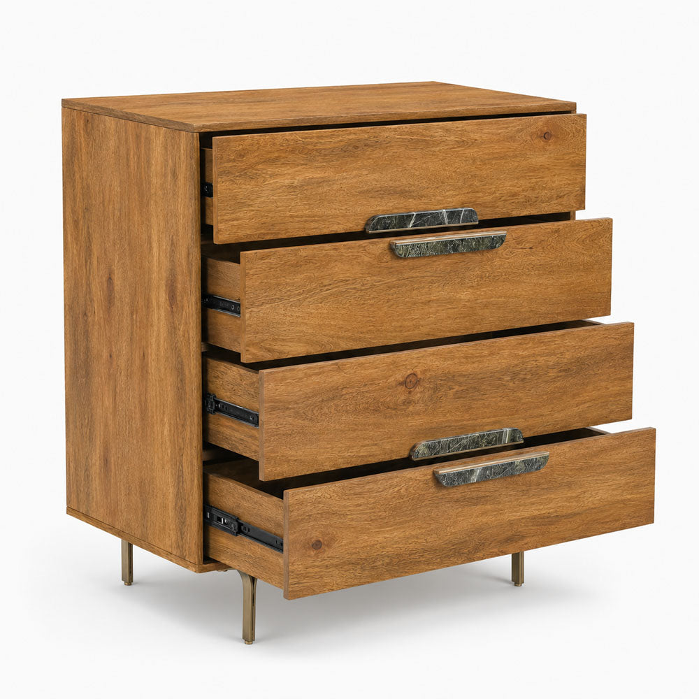 Belmont Mango Wood Wooden Chest | Honey