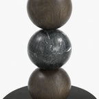 Julia Mango Wood Side Table | Walnut