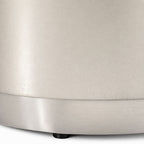 Marina Iron Side Table | Silver