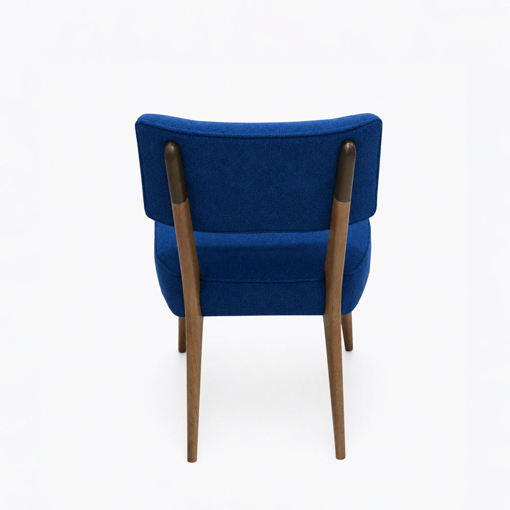 Hayes Polyester Dining Chair | Blue