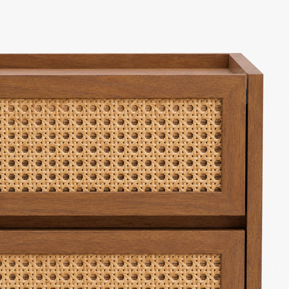 Jace Mango Wood Drawer Chest | Brown