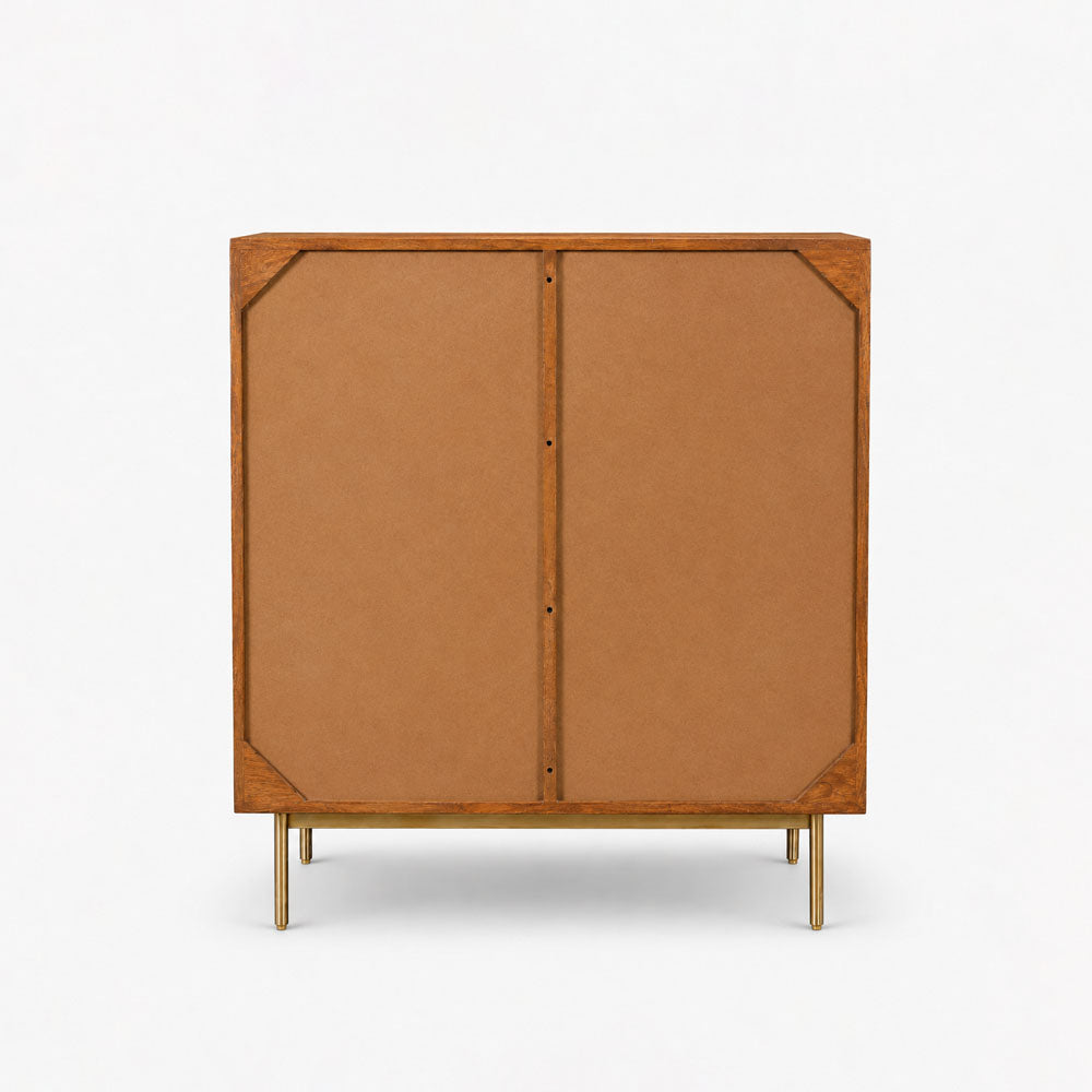 River Mango Wood Cabinet | Honey