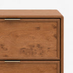 Aurelia Mango Wood Bedside Table | Honey