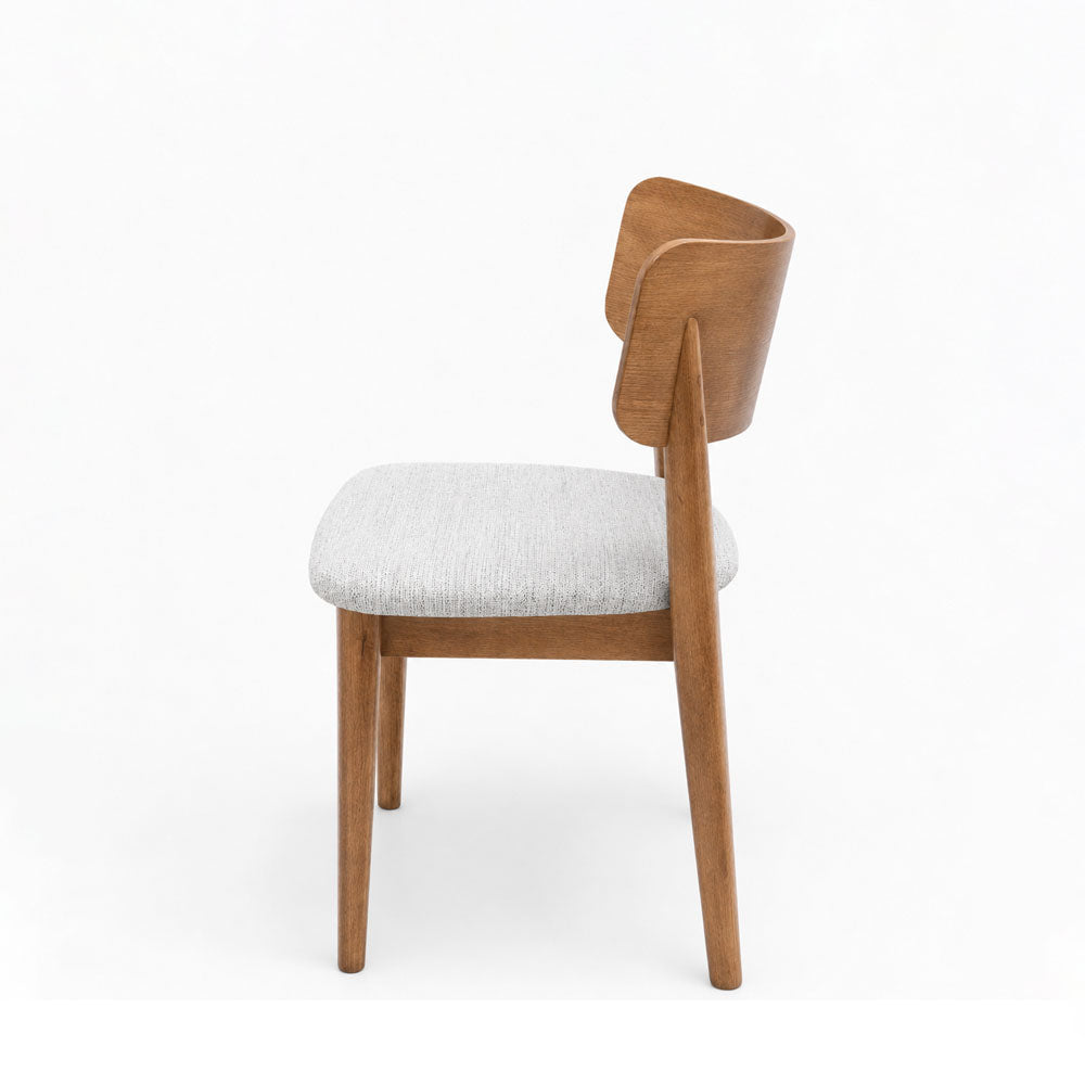 Naomi Polyester Dining Chair | Honey