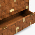 River Mango Wood Drawer Chest | Honey