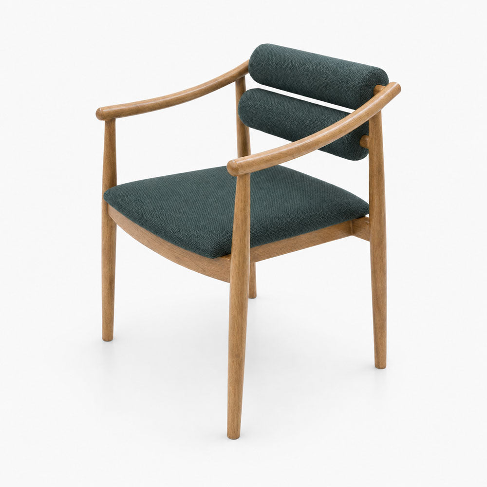 Linden Acacia Wood Dining Chair | Green