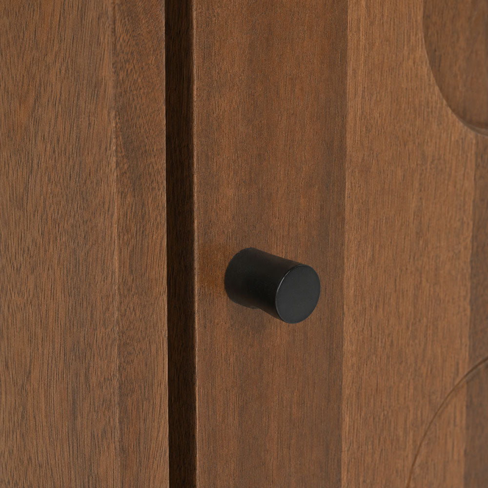 Lux Mango Wood Cabinet | Brown