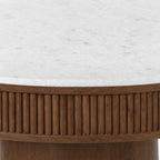 Gabe Marble Dining Table | Brown