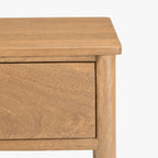 Diana Mango Wood Bedside Table | Natural