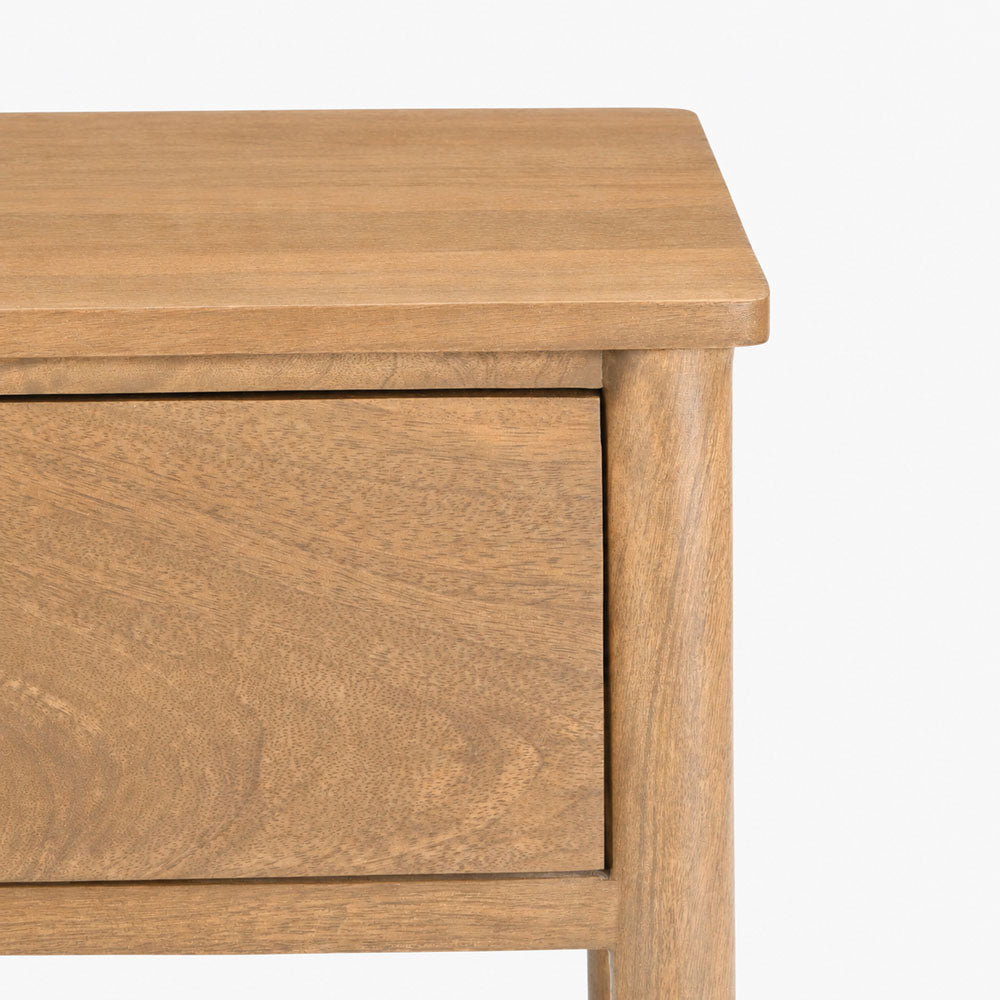 Diana Mango Wood Bedside Table | Natural