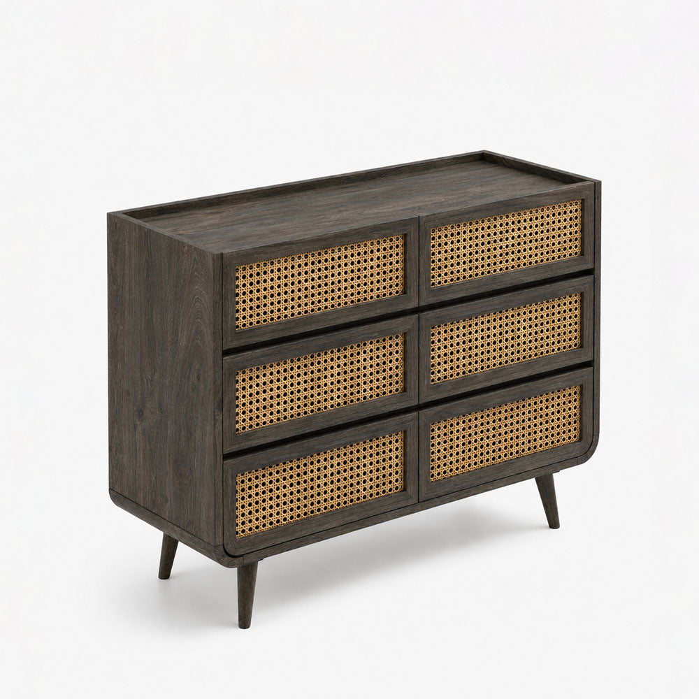 Jace Mango Wood Drawer Chest | Walnut | Light Wood