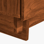 Cedar Acacia Wood Drawer Chest | Honey