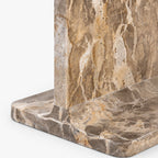 Julian Marble Side Table | Panther