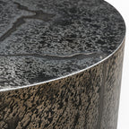 Marina Iron Side Table | Silver
