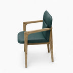 Cedar Acacia Wood Dining Chair | Teal
