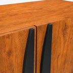 Dalton Mango Wood Cabinet | Honey