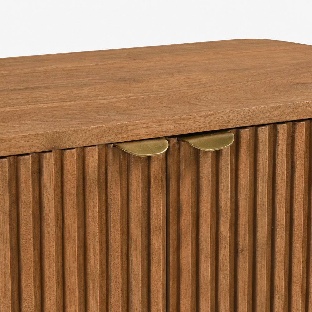 Aviso Mango Wood Cabinet | Honey