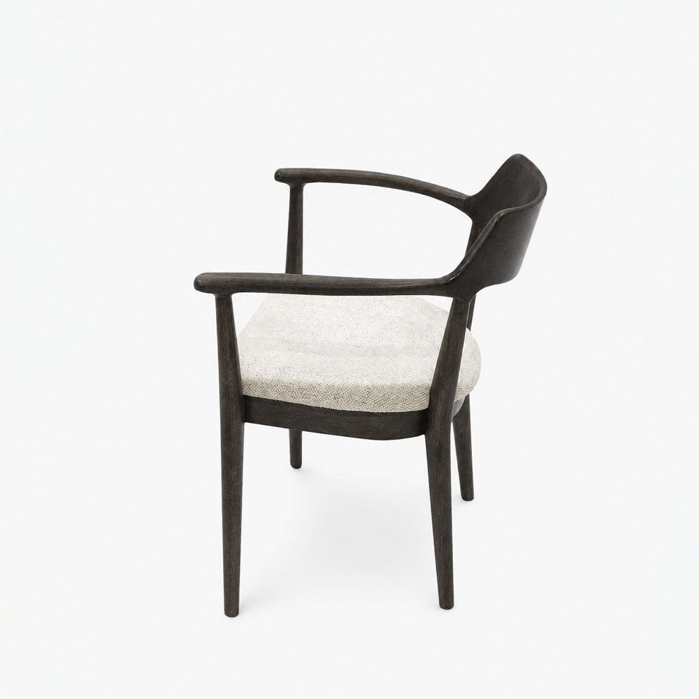 Grove Polyester Dining Chair | Walnut