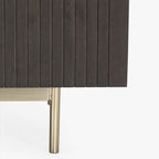 Tessa Mango Wood Media Unit | Walnut