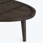 Milan Mango Wood Coffee Table | Walnut