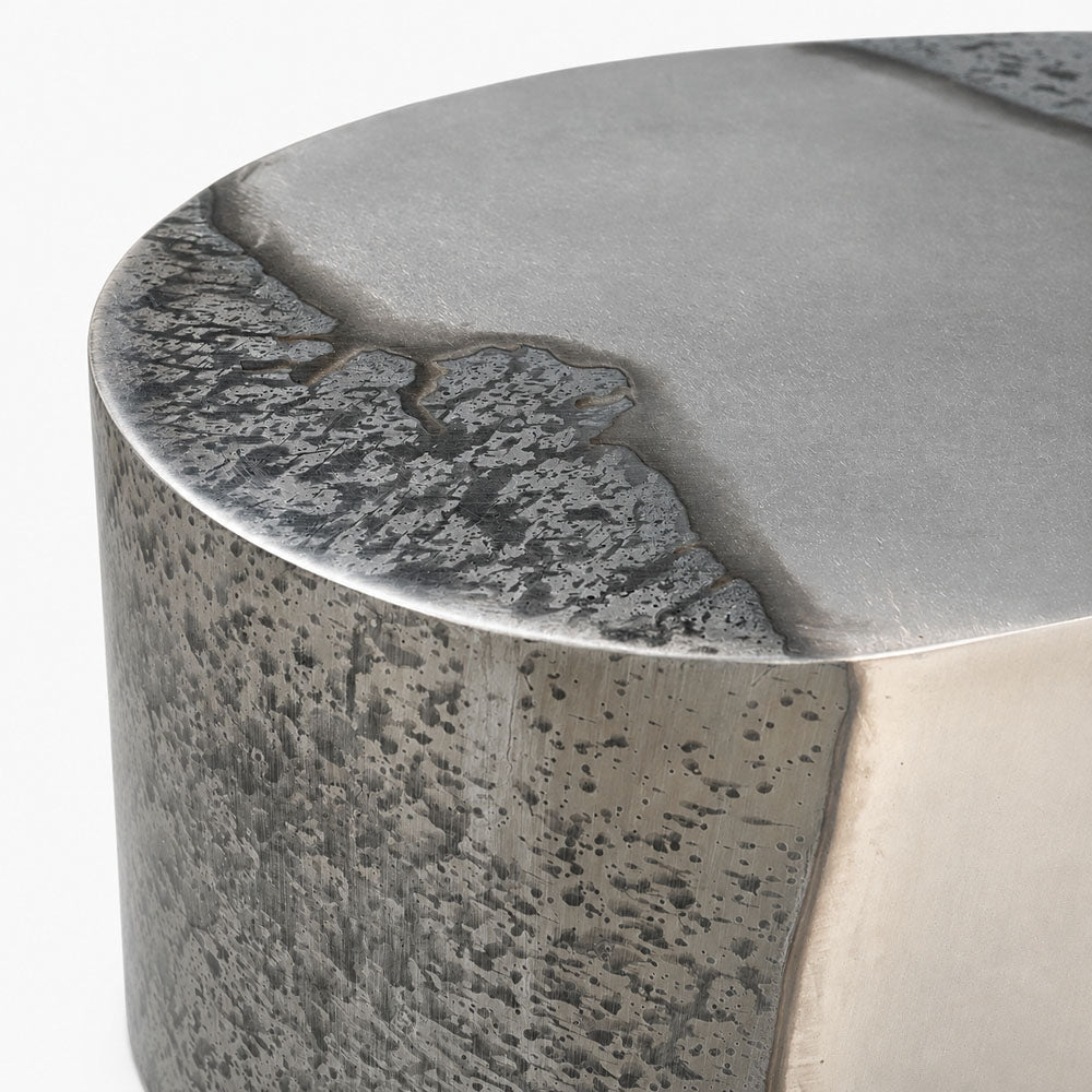 Marina Iron Coffee Table | Silver