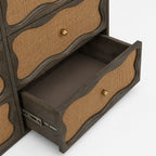 Paxton Mango Wood Drawer Chest | Walnut