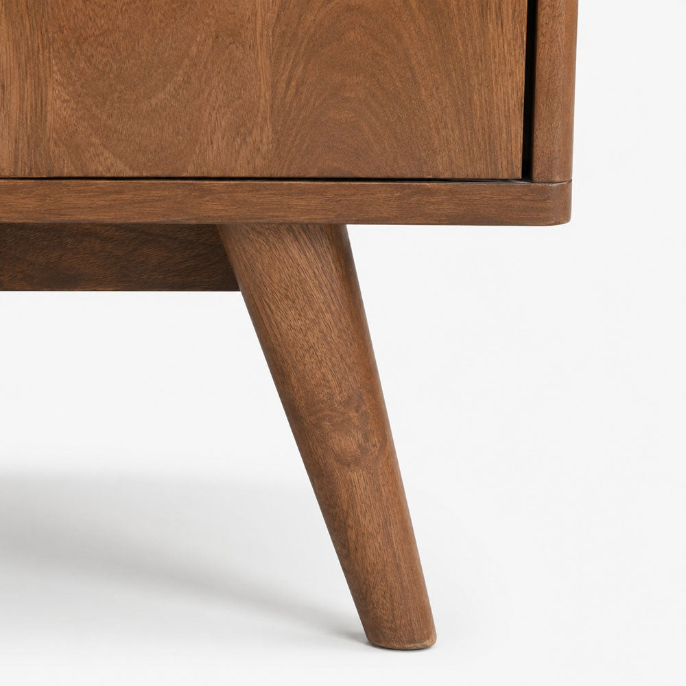 Dane Mango Wood Cabinet | Honey