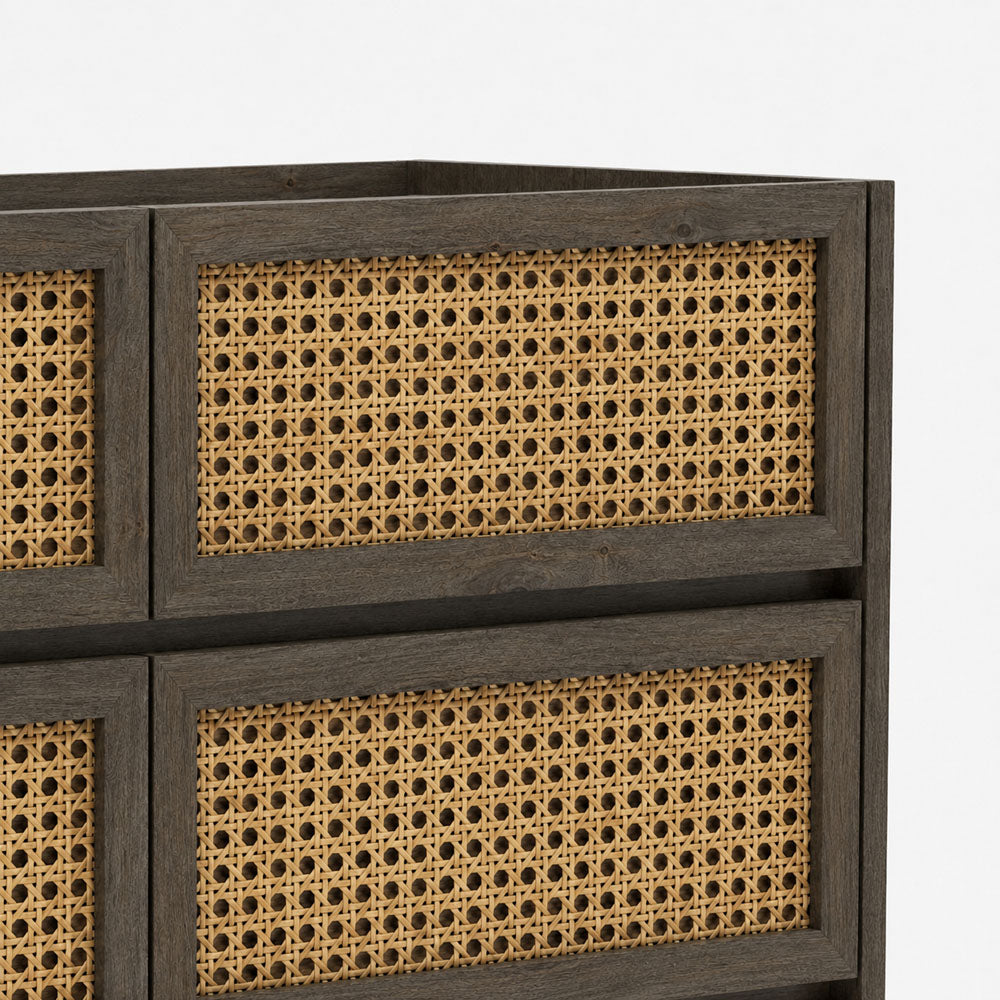 Jace Mango Wood Drawer Chest | Walnut | Light Wood