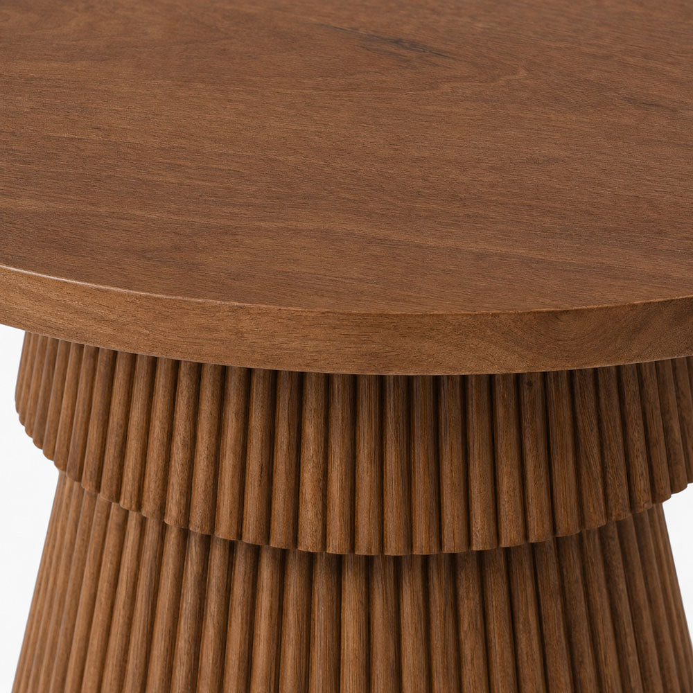Beaufort Mango Wood Dining Table | Honey