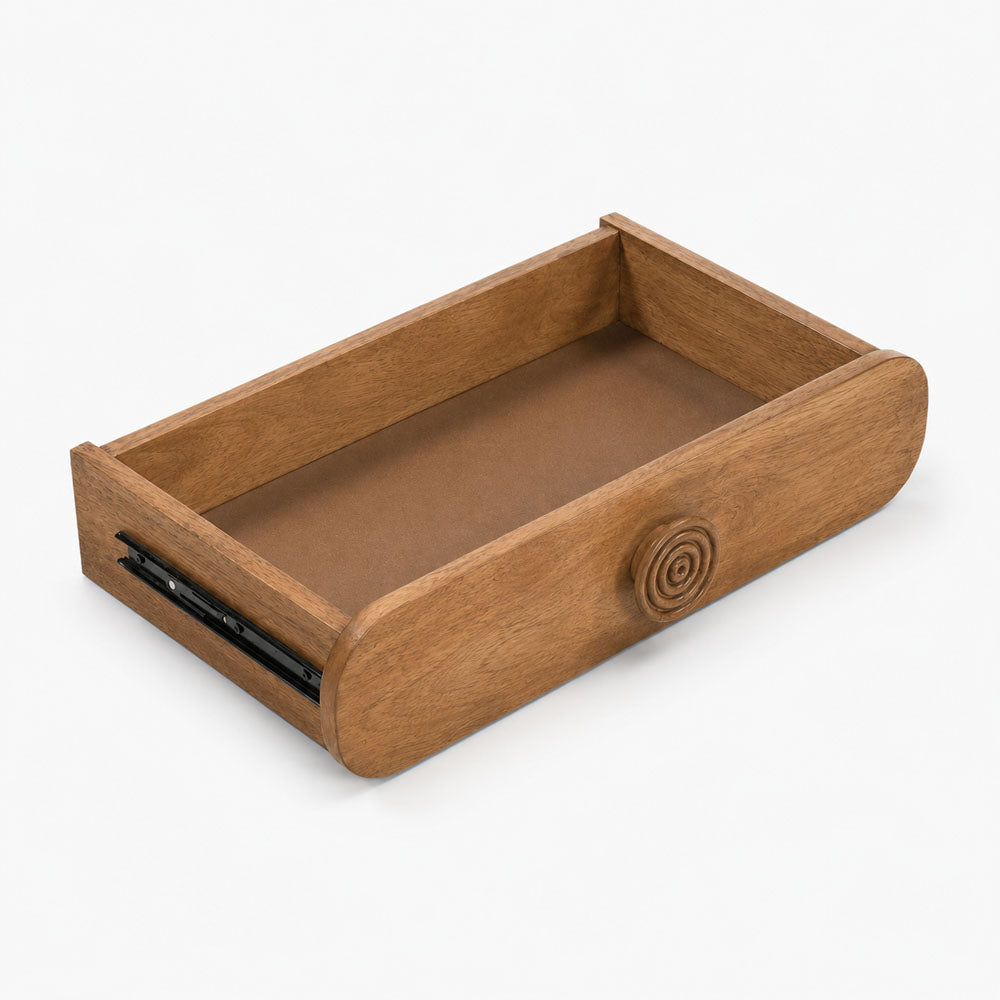 Sisal Mango Wood Console Table | Honey